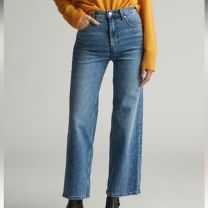 Everlane way high sailor jean in medium wash